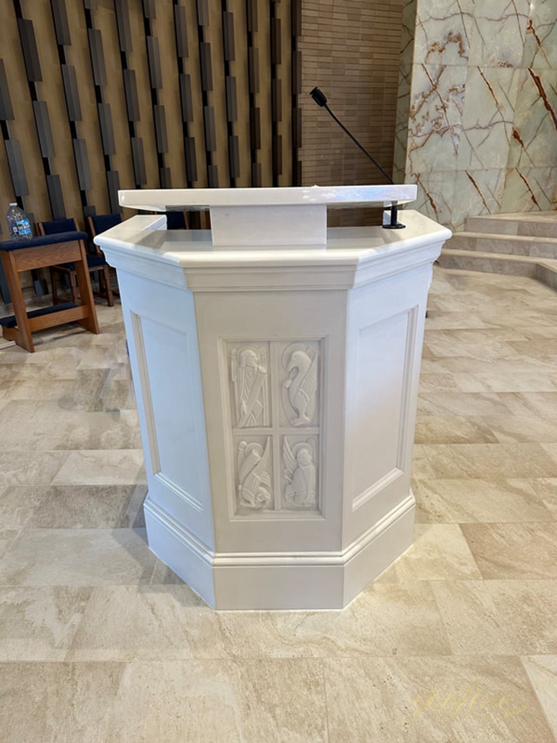 Hand Carved Marble Church Catholic Ambo Supplier