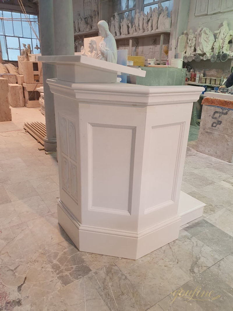 Hand Carved Marble Church Catholic Ambo Supplier