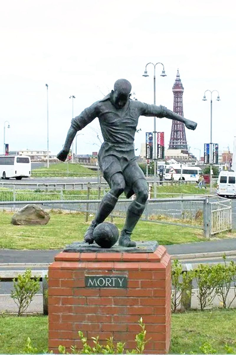 M Stan Mortensen statue
