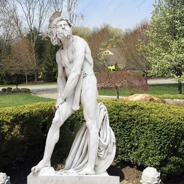 Marble Greek Male Garden Philopemen Statue from Factory Supplier