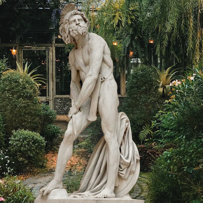 Marble Greek Male Garden Philopemen Statue from Factory Supplier 