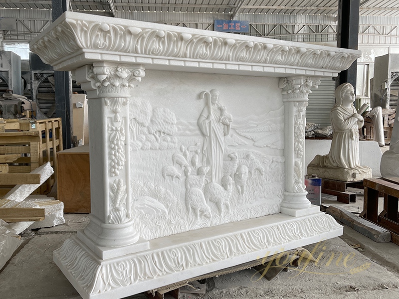 Stunning Marble Altars Elevate the Church's Sanctity