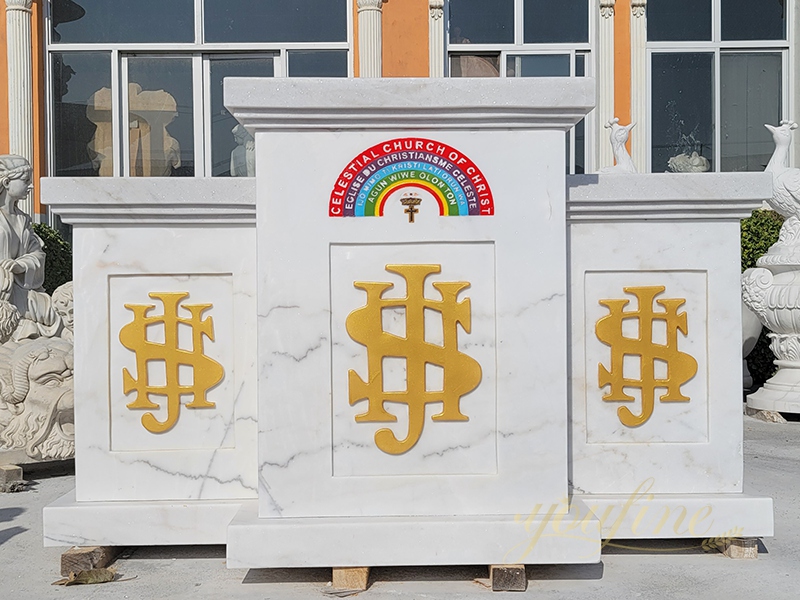 Stunning Marble Altars Elevate the Church's Sanctity