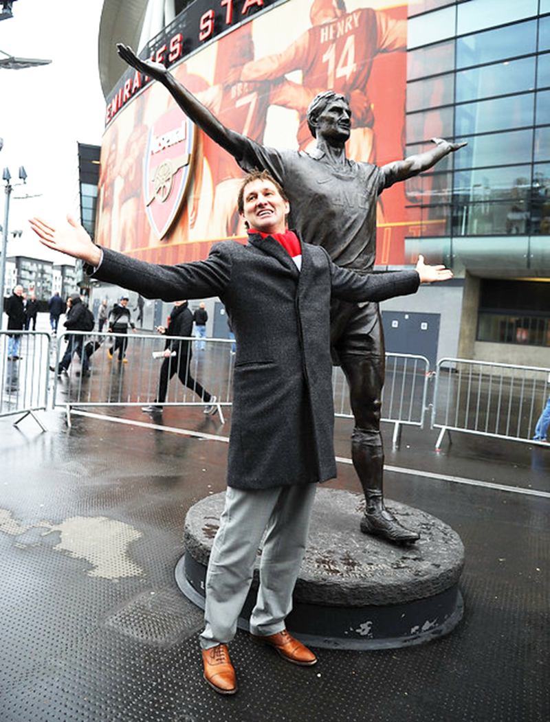 Tony Adams M.B.E statues