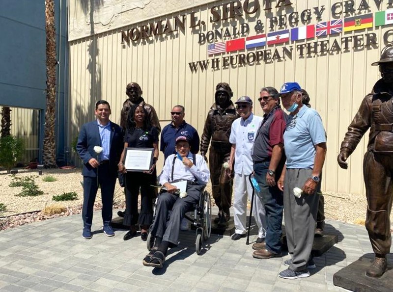 Tuskegee airmen sculpture