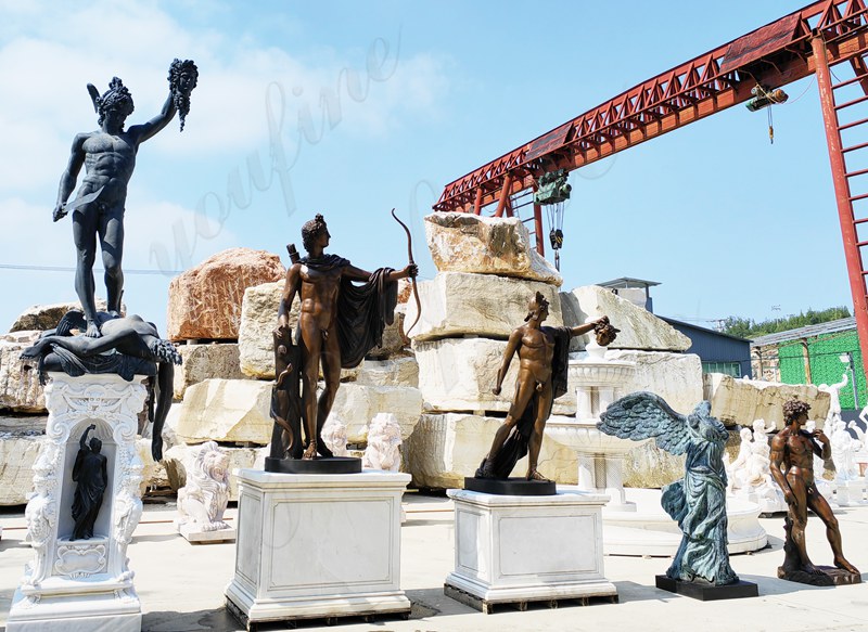 YouFine Patina bronze statues