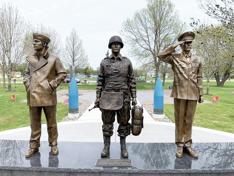 bronze Navy Memorial