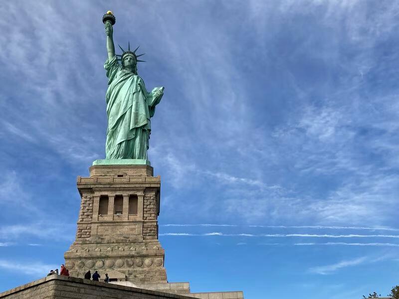 bronze Statue of Liberty