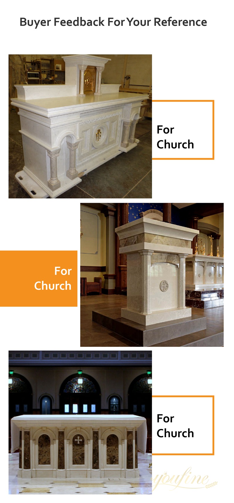 igh quality marble altar from youfine