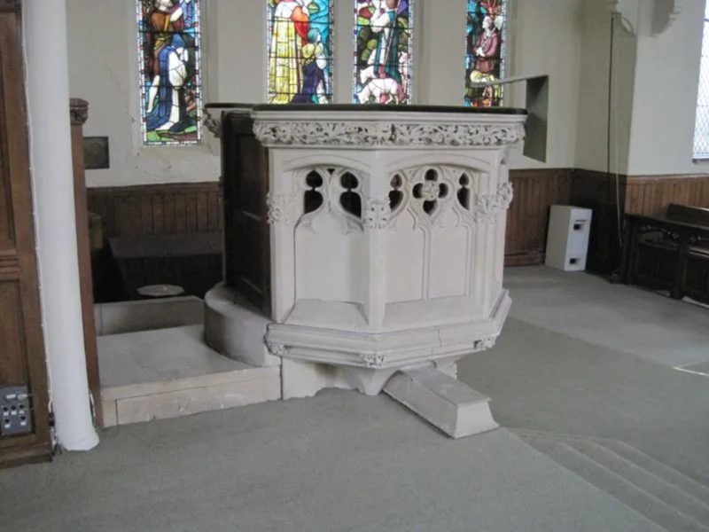 marble pulpit for church