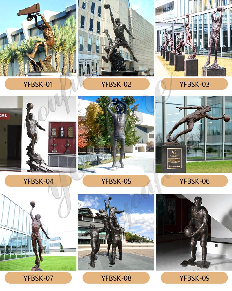nba players with statues