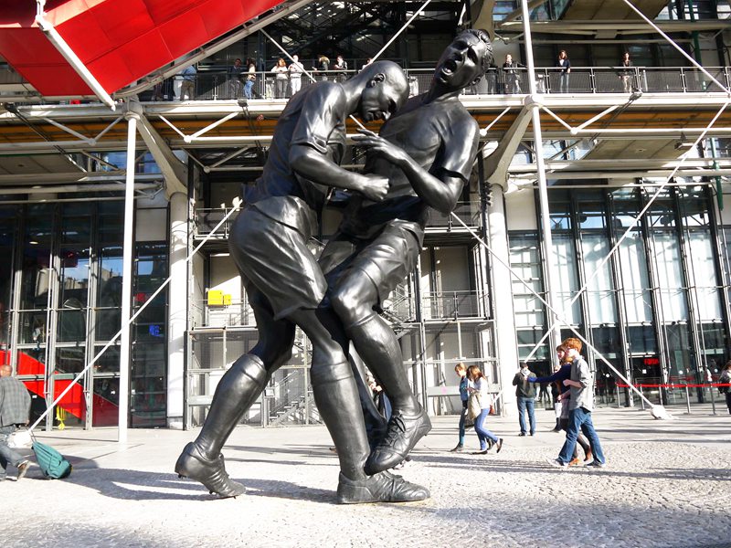 statue Materazzi-Zidane