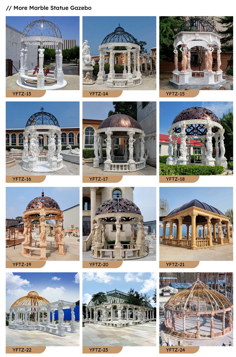 youfine marble gazebo factory supplier