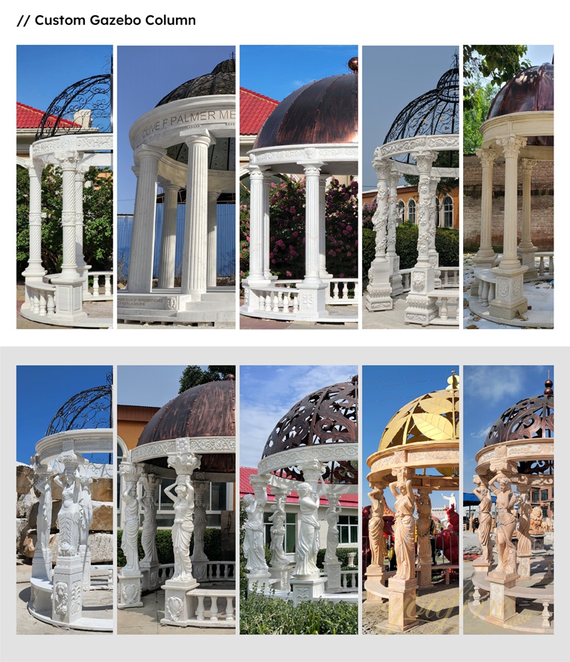 youfine marble gazebo factory supplier