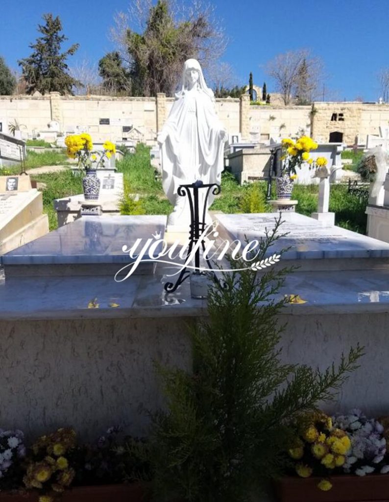 Virgin Mary Statues Headstone feedback