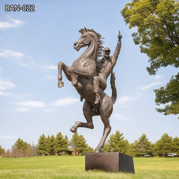 Horse Statue Champion Schumacher Monument