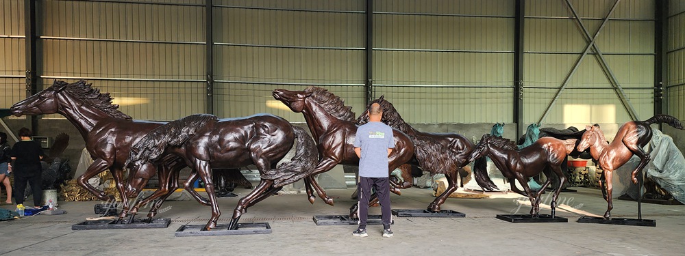 Horse Statue Fountain