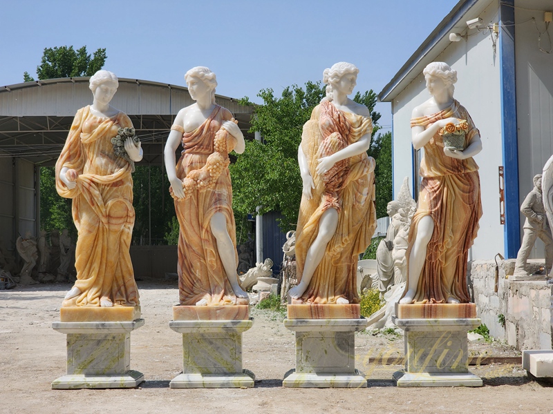 Marble Four Season Statues for the Garden