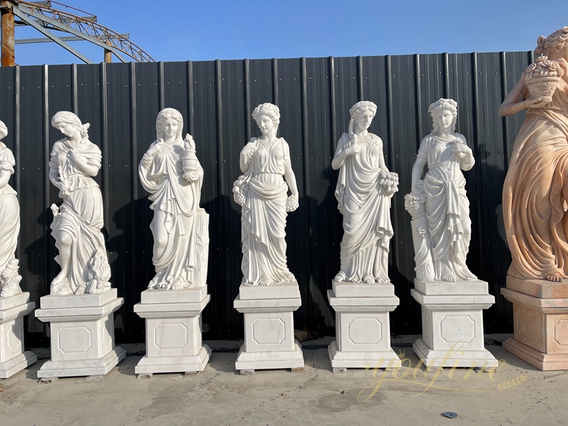 Marble Four Season Statues for the Garden