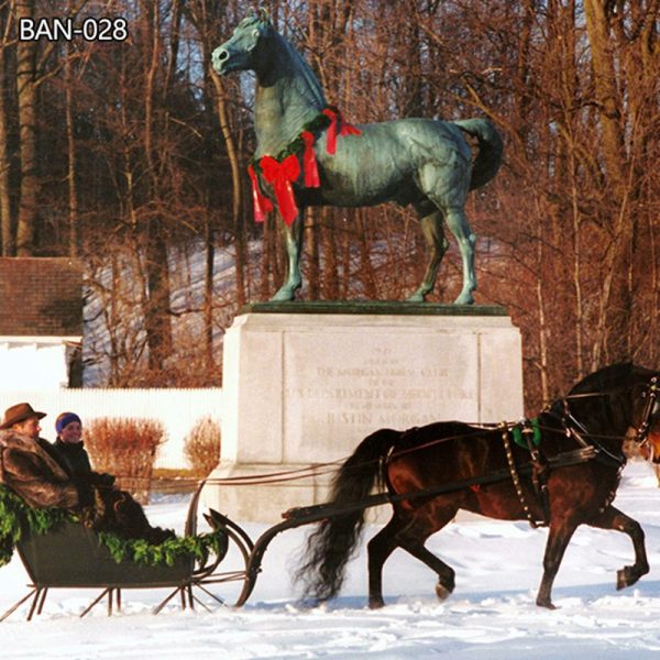 The Morgan statue