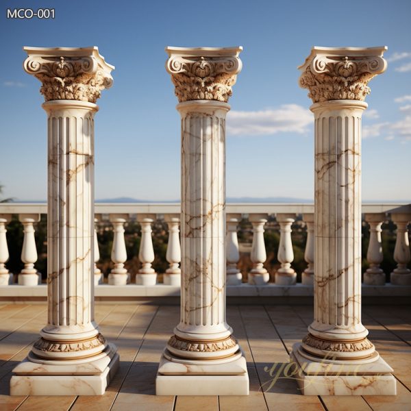 Timeless Roman Marble Columns from Supplier MCO-001