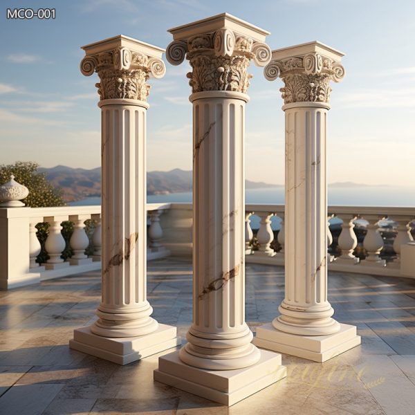 Timeless Roman Marble Columns from Supplier