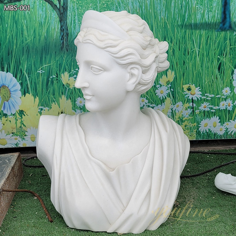 Versailles Marble Diana the Huntress Bust for Sale MBS-001