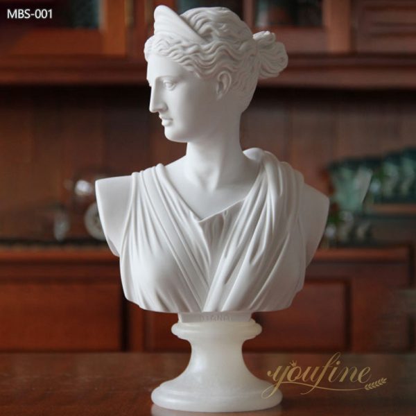 Versailles Marble Diana the Huntress Bust for Sale MBS-001