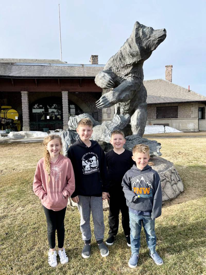 Yellowstone National Park Bear Sculptures