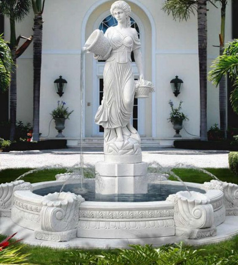 marble statue for garden