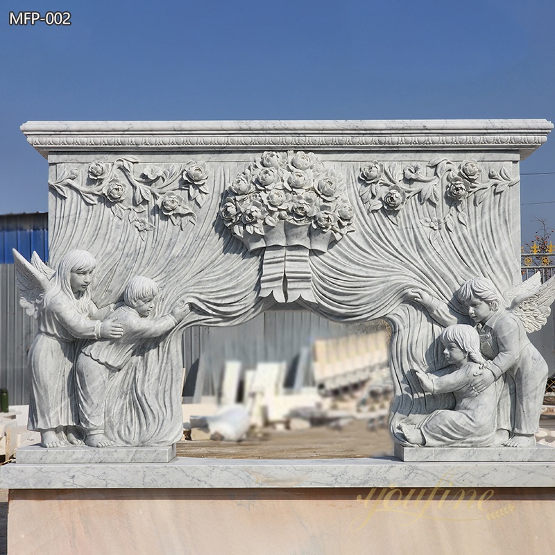 High Quality Custom Marble Fireplace Surround Supplier