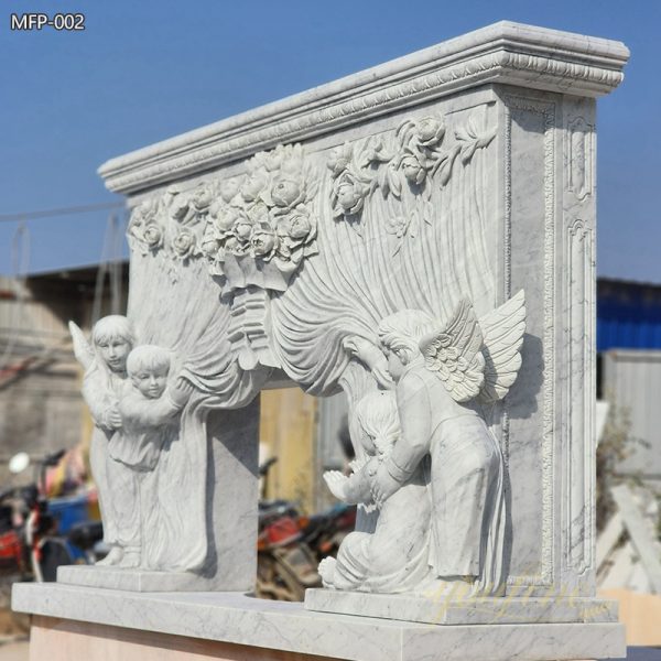 High Quality Custom Marble Fireplace Surround Supplier