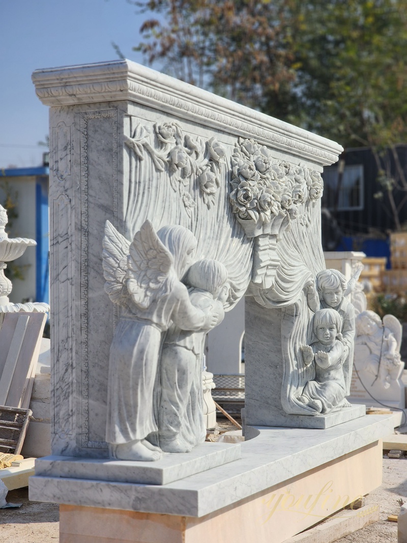 High Quality Custom Marble Fireplace Surround Supplier
