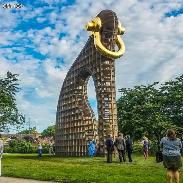 Large Outdoor Metal Big Bling Sculpture for Park