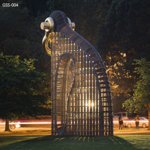 Large Outdoor Metal Big Bling Sculpture for Park