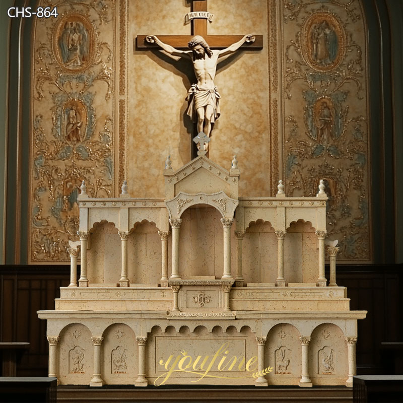 Marble Catholic Church Main Altar First Class Manufacturer CHS-864