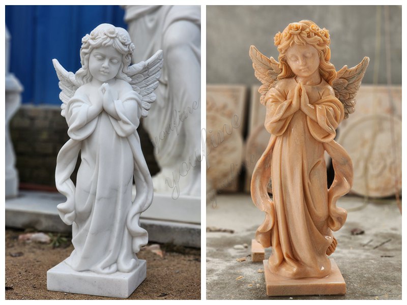 Marble Cherub Statue in different color