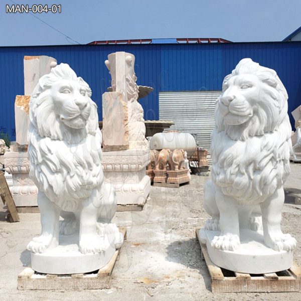 More-Styles-of-Marble-Lion-Statues