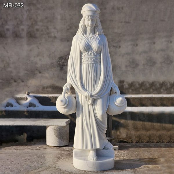 Outdoor-Marble-Lady-Garden-Ornament-Statue-for-Sale-youfine-sculpture