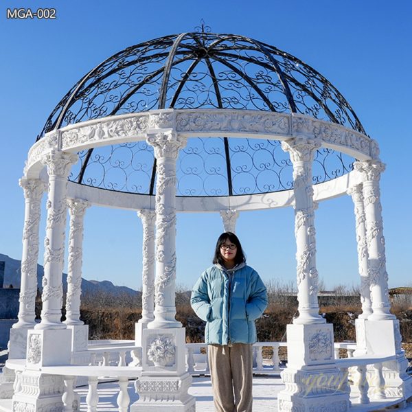 Outdoor Wedding Extra Large Marble Gazebo for Sale MGA-002