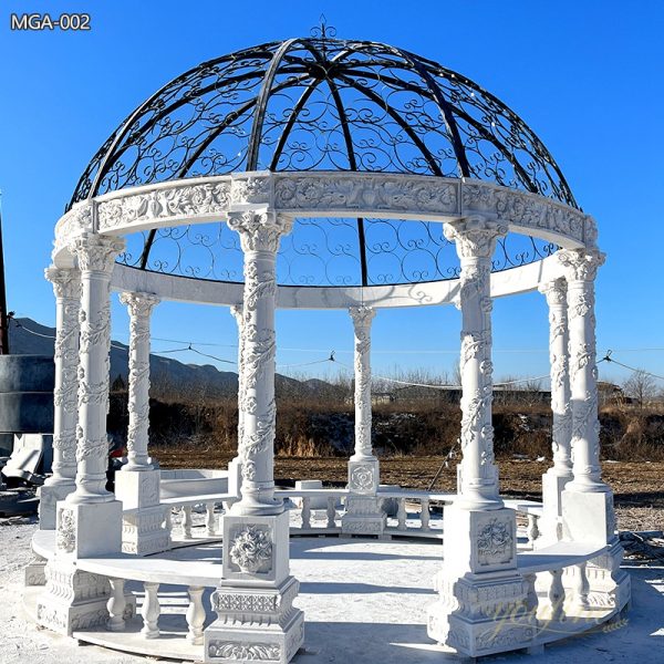 Outdoor Wedding Extra Large Marble Gazebo for Sale MGA-002