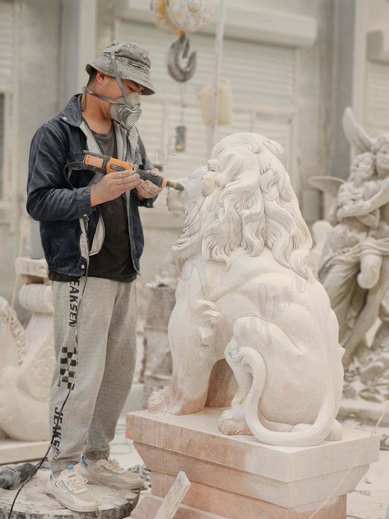 Professional Marble Animal Carving Artists