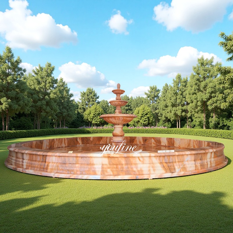 Large Tiered Fountain with Basin MOKK-735
