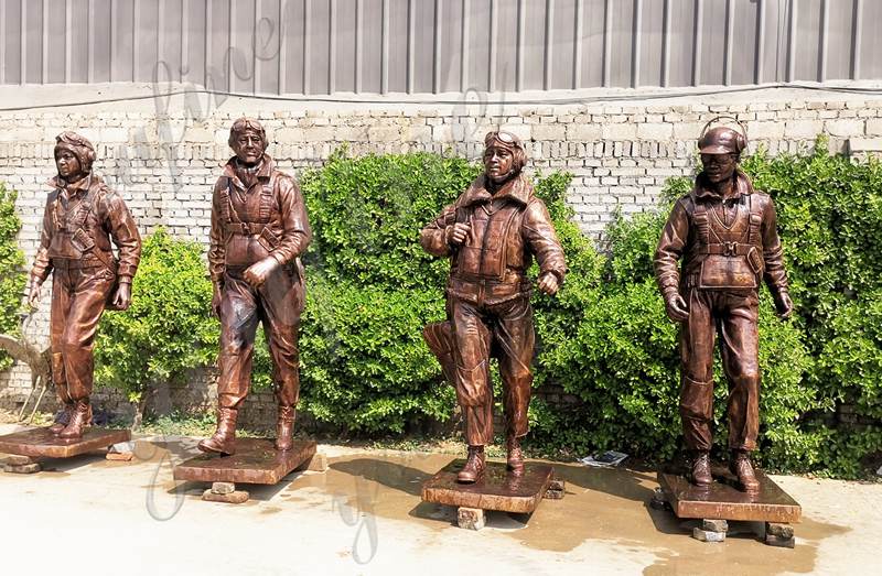 lifesize soldier statue