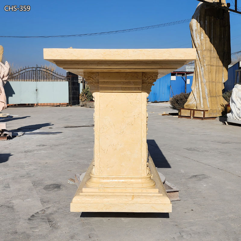 side view of catholic altar table​
