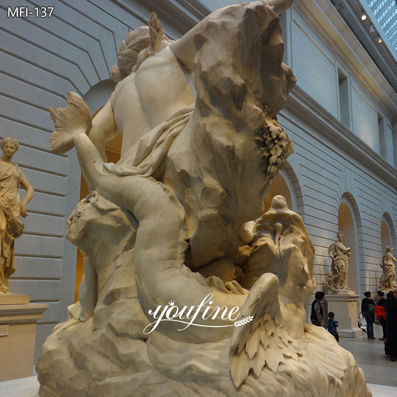 Andromeda and the Sea Monster art sculpture detail