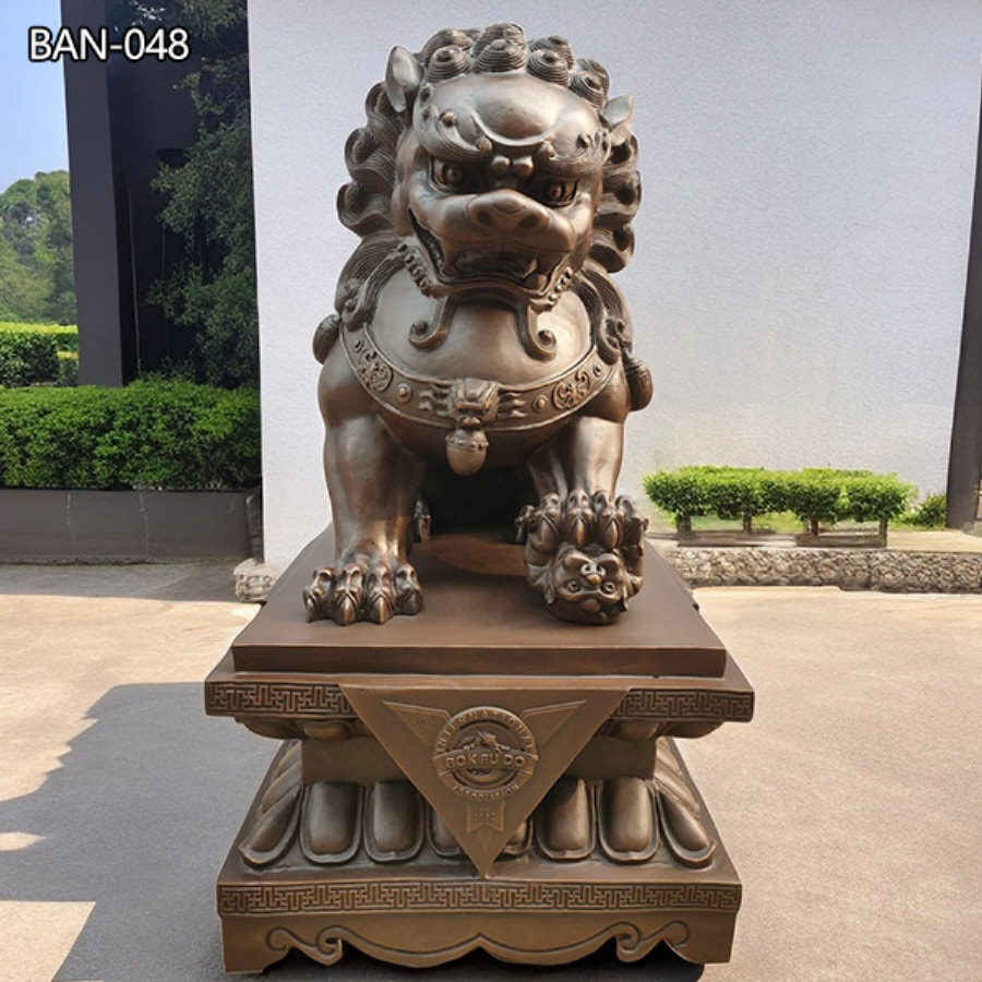 Bronze Foo Dogs art