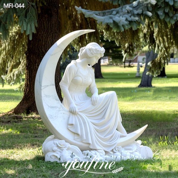 Custom-Marble-Female-Garden-Statues