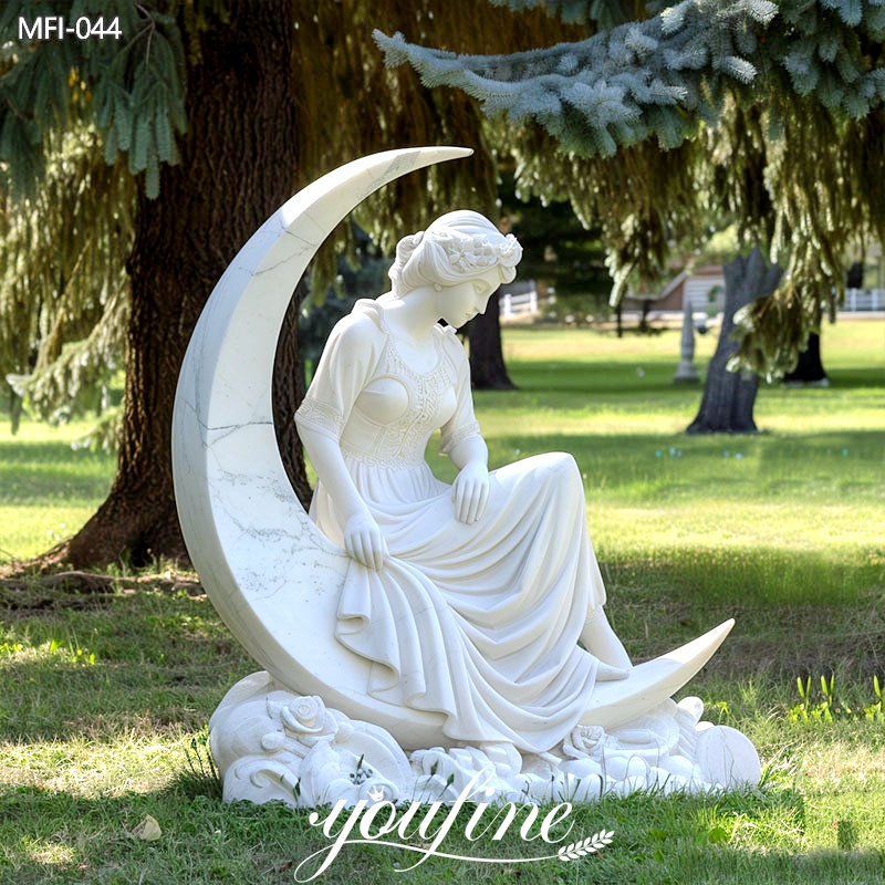 Custom-Marble-Female-Garden-Statues