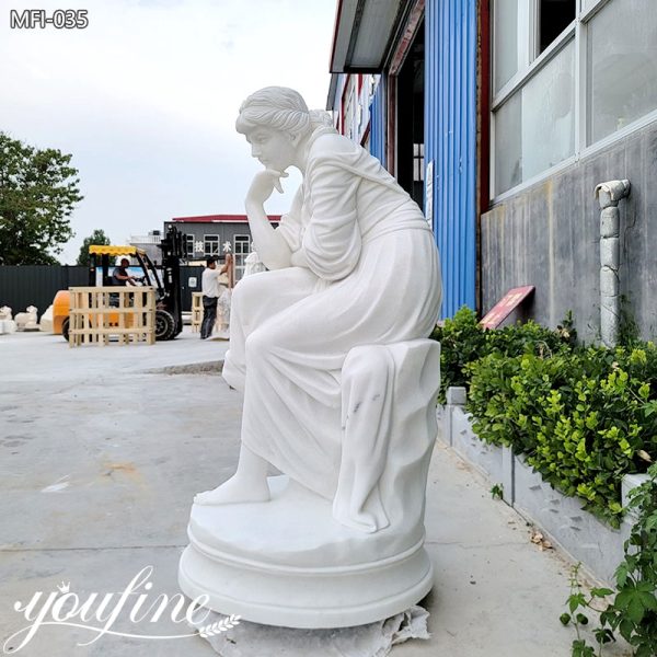 Custom-Marble-Woman-Sitting-Statue-Garden-Decor